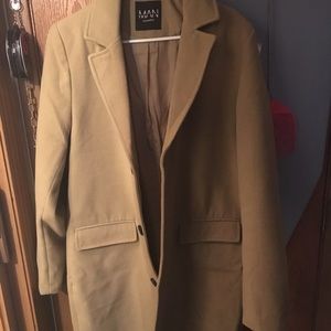 Boohooman Coat! Almost new!